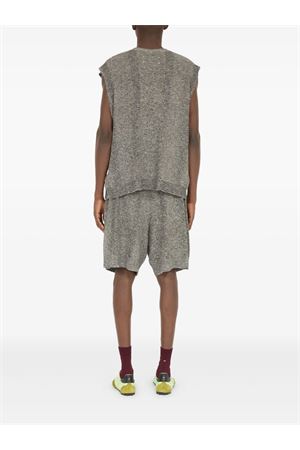 Grey linen and cotton tank top MAISON MARGIELA | S50FB0107M13097900F